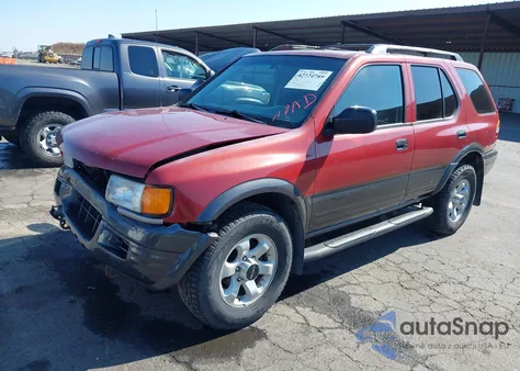 1999 Isuzu Rodeo S/Ls/Lse from USA, damaged, VIN 4S2CM58W6X4304951